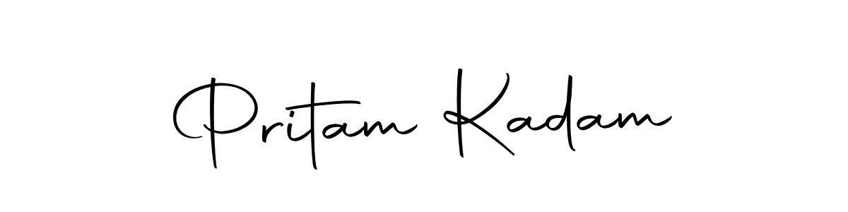 This is the best signature style for the Pritam Kadam name. Also you like these signature font (Autography-DOLnW). Mix name signature. Pritam Kadam signature style 10 images and pictures png