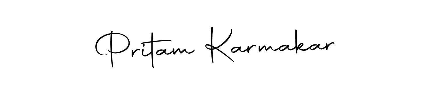 How to Draw Pritam Karmakar signature style? Autography-DOLnW is a latest design signature styles for name Pritam Karmakar. Pritam Karmakar signature style 10 images and pictures png