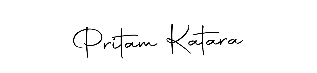 Pritam Katara stylish signature style. Best Handwritten Sign (Autography-DOLnW) for my name. Handwritten Signature Collection Ideas for my name Pritam Katara. Pritam Katara signature style 10 images and pictures png