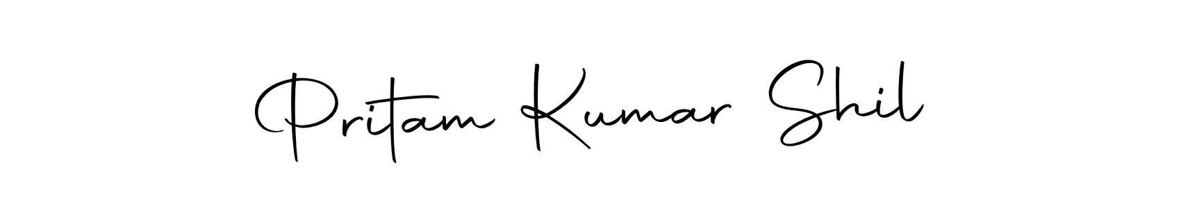 Make a short Pritam Kumar Shil signature style. Manage your documents anywhere anytime using Autography-DOLnW. Create and add eSignatures, submit forms, share and send files easily. Pritam Kumar Shil signature style 10 images and pictures png