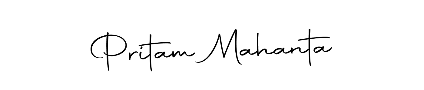 Also we have Pritam Mahanta name is the best signature style. Create professional handwritten signature collection using Autography-DOLnW autograph style. Pritam Mahanta signature style 10 images and pictures png