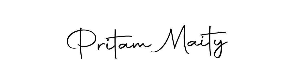 Make a short Pritam Maity signature style. Manage your documents anywhere anytime using Autography-DOLnW. Create and add eSignatures, submit forms, share and send files easily. Pritam Maity signature style 10 images and pictures png