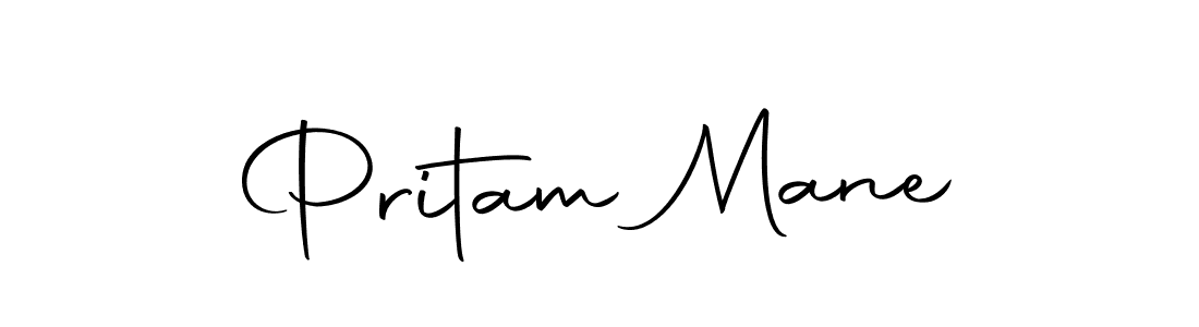 Pritam Mane stylish signature style. Best Handwritten Sign (Autography-DOLnW) for my name. Handwritten Signature Collection Ideas for my name Pritam Mane. Pritam Mane signature style 10 images and pictures png