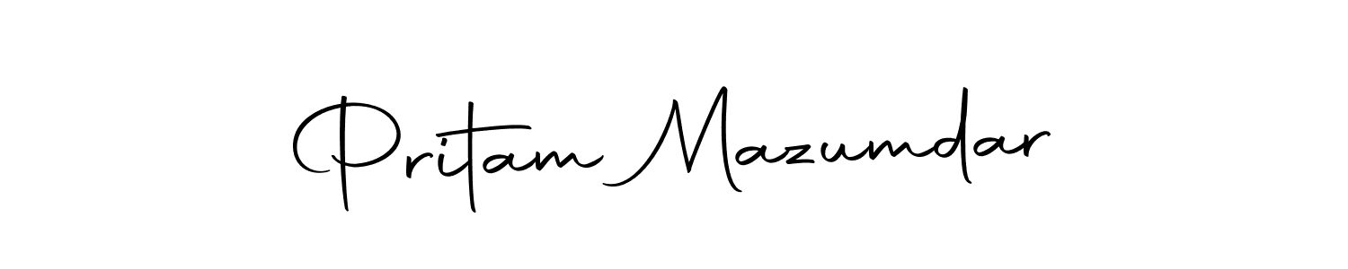 Make a beautiful signature design for name Pritam Mazumdar. Use this online signature maker to create a handwritten signature for free. Pritam Mazumdar signature style 10 images and pictures png