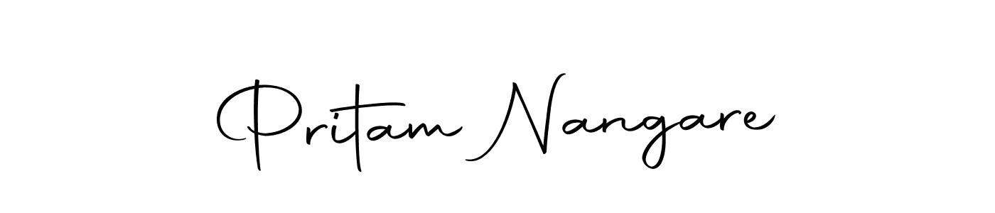 This is the best signature style for the Pritam Nangare name. Also you like these signature font (Autography-DOLnW). Mix name signature. Pritam Nangare signature style 10 images and pictures png