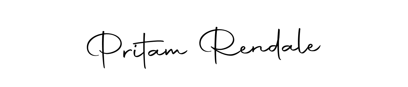Similarly Autography-DOLnW is the best handwritten signature design. Signature creator online .You can use it as an online autograph creator for name Pritam Rendale. Pritam Rendale signature style 10 images and pictures png