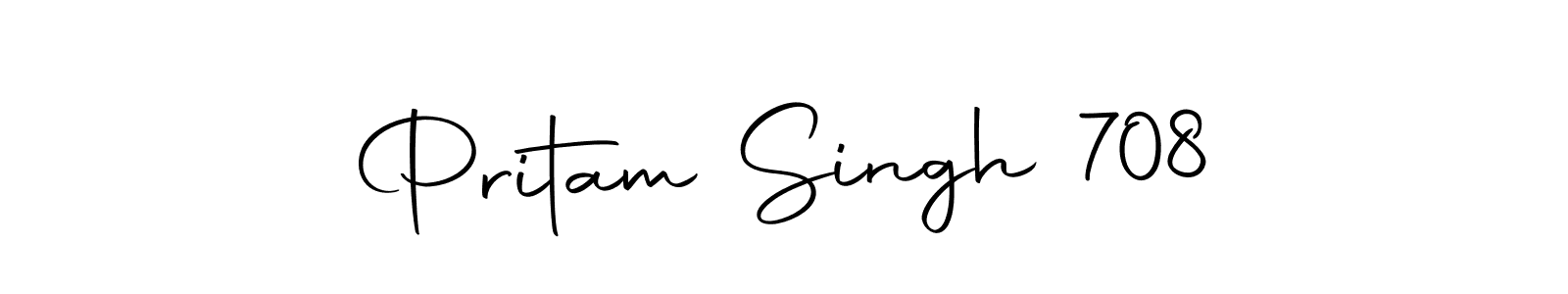 Pritam Singh 708 stylish signature style. Best Handwritten Sign (Autography-DOLnW) for my name. Handwritten Signature Collection Ideas for my name Pritam Singh 708. Pritam Singh 708 signature style 10 images and pictures png