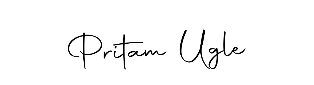 You can use this online signature creator to create a handwritten signature for the name Pritam Ugle. This is the best online autograph maker. Pritam Ugle signature style 10 images and pictures png
