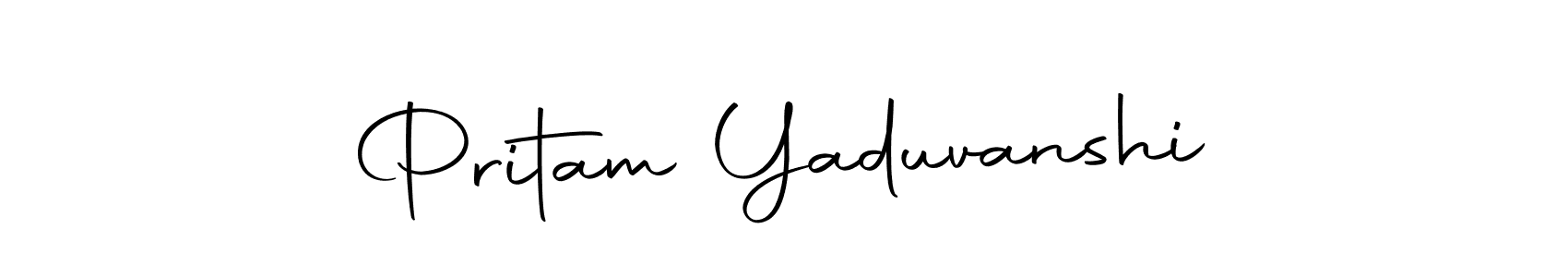 Here are the top 10 professional signature styles for the name Pritam Yaduvanshi. These are the best autograph styles you can use for your name. Pritam Yaduvanshi signature style 10 images and pictures png