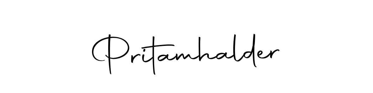 Here are the top 10 professional signature styles for the name Pritamhalder. These are the best autograph styles you can use for your name. Pritamhalder signature style 10 images and pictures png