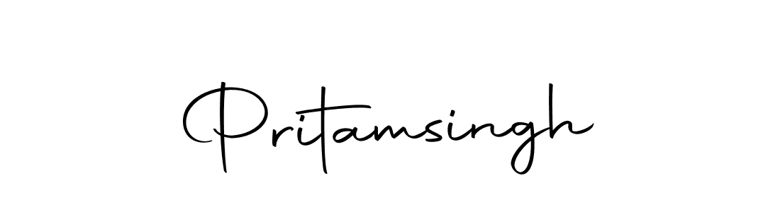 Make a beautiful signature design for name Pritamsingh. Use this online signature maker to create a handwritten signature for free. Pritamsingh signature style 10 images and pictures png