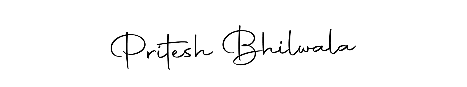 Also we have Pritesh Bhilwala name is the best signature style. Create professional handwritten signature collection using Autography-DOLnW autograph style. Pritesh Bhilwala signature style 10 images and pictures png
