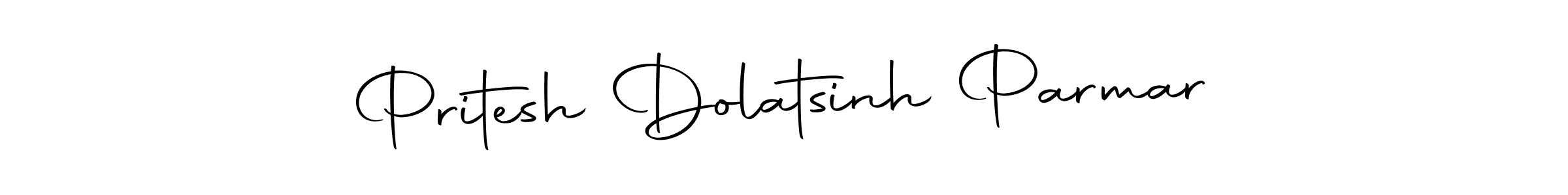 Make a beautiful signature design for name Pritesh Dolatsinh Parmar. With this signature (Autography-DOLnW) style, you can create a handwritten signature for free. Pritesh Dolatsinh Parmar signature style 10 images and pictures png