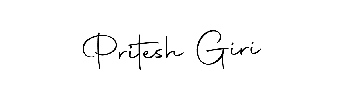 Make a beautiful signature design for name Pritesh Giri. Use this online signature maker to create a handwritten signature for free. Pritesh Giri signature style 10 images and pictures png