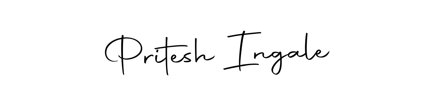Also we have Pritesh Ingale name is the best signature style. Create professional handwritten signature collection using Autography-DOLnW autograph style. Pritesh Ingale signature style 10 images and pictures png