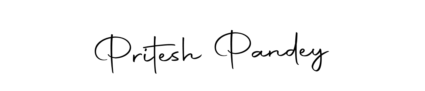 Design your own signature with our free online signature maker. With this signature software, you can create a handwritten (Autography-DOLnW) signature for name Pritesh Pandey. Pritesh Pandey signature style 10 images and pictures png