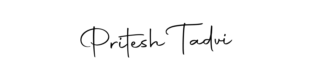 if you are searching for the best signature style for your name Pritesh Tadvi. so please give up your signature search. here we have designed multiple signature styles  using Autography-DOLnW. Pritesh Tadvi signature style 10 images and pictures png