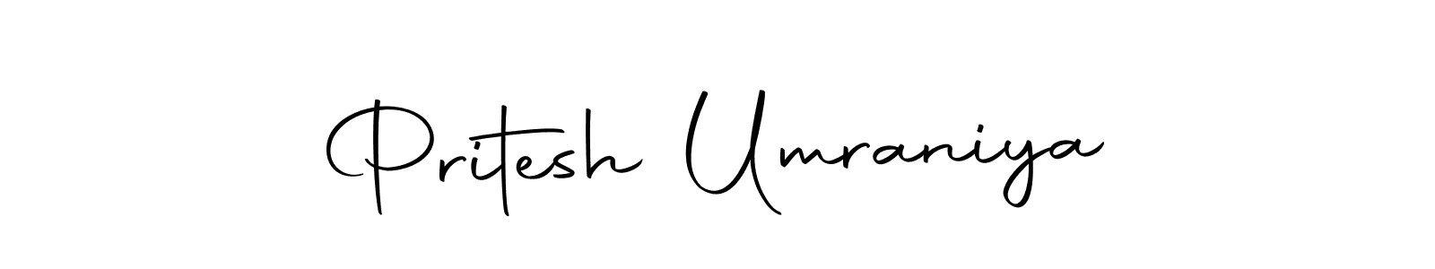 Make a beautiful signature design for name Pritesh Umraniya. Use this online signature maker to create a handwritten signature for free. Pritesh Umraniya signature style 10 images and pictures png