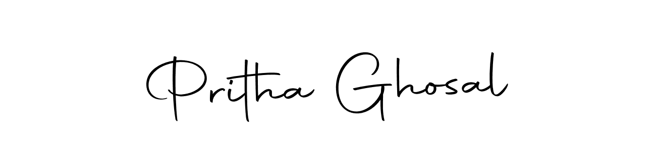 You should practise on your own different ways (Autography-DOLnW) to write your name (Pritha Ghosal) in signature. don't let someone else do it for you. Pritha Ghosal signature style 10 images and pictures png