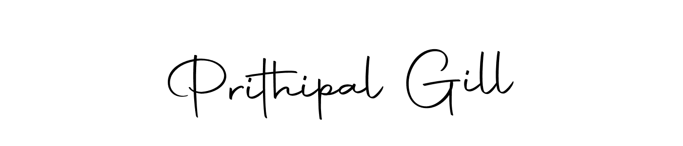 Use a signature maker to create a handwritten signature online. With this signature software, you can design (Autography-DOLnW) your own signature for name Prithipal Gill. Prithipal Gill signature style 10 images and pictures png