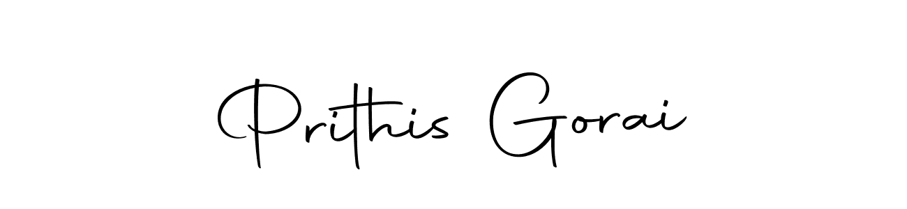 Make a beautiful signature design for name Prithis Gorai. With this signature (Autography-DOLnW) style, you can create a handwritten signature for free. Prithis Gorai signature style 10 images and pictures png