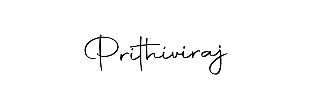 Create a beautiful signature design for name Prithiviraj. With this signature (Autography-DOLnW) fonts, you can make a handwritten signature for free. Prithiviraj signature style 10 images and pictures png