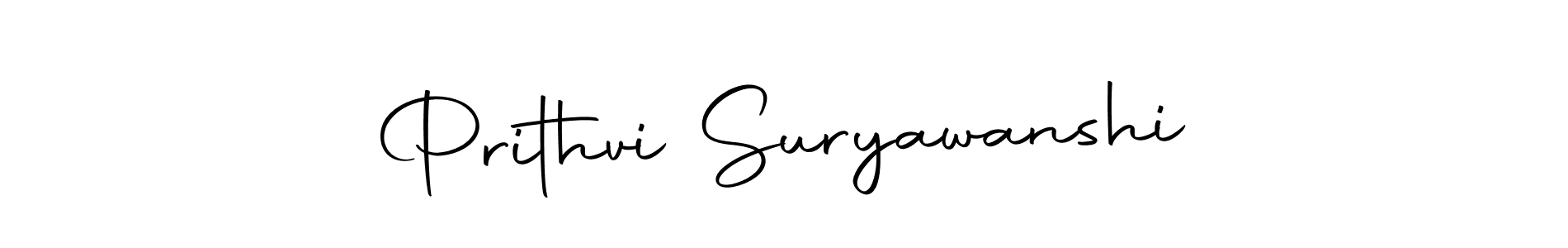 Make a beautiful signature design for name Prithvi Suryawanshi. With this signature (Autography-DOLnW) style, you can create a handwritten signature for free. Prithvi Suryawanshi signature style 10 images and pictures png