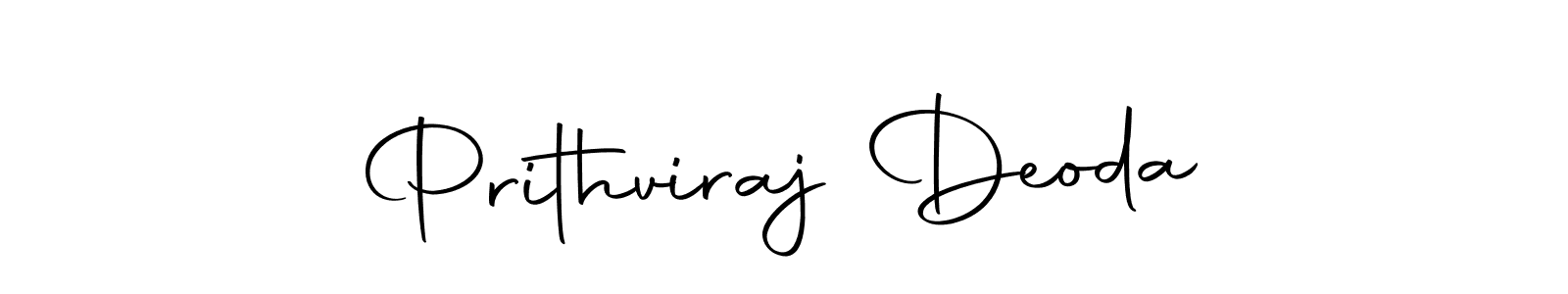 Create a beautiful signature design for name Prithviraj Deoda. With this signature (Autography-DOLnW) fonts, you can make a handwritten signature for free. Prithviraj Deoda signature style 10 images and pictures png