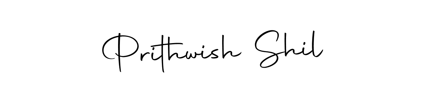 Use a signature maker to create a handwritten signature online. With this signature software, you can design (Autography-DOLnW) your own signature for name Prithwish Shil. Prithwish Shil signature style 10 images and pictures png