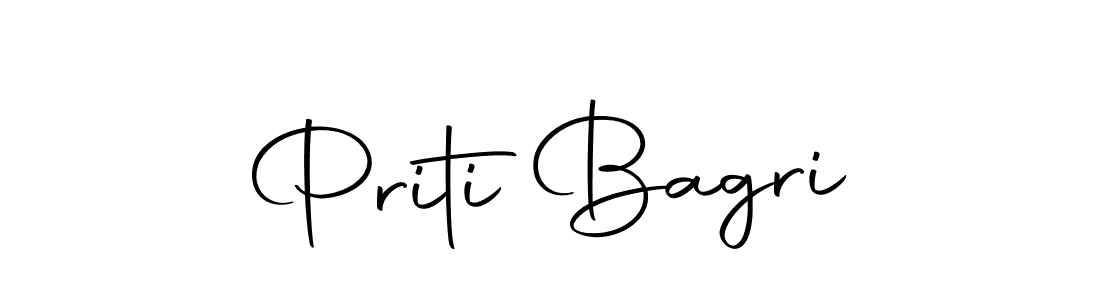 Create a beautiful signature design for name Priti Bagri. With this signature (Autography-DOLnW) fonts, you can make a handwritten signature for free. Priti Bagri signature style 10 images and pictures png