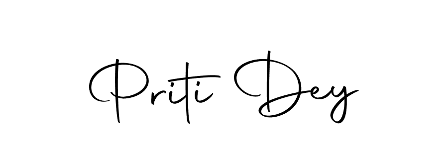 Priti Dey stylish signature style. Best Handwritten Sign (Autography-DOLnW) for my name. Handwritten Signature Collection Ideas for my name Priti Dey. Priti Dey signature style 10 images and pictures png