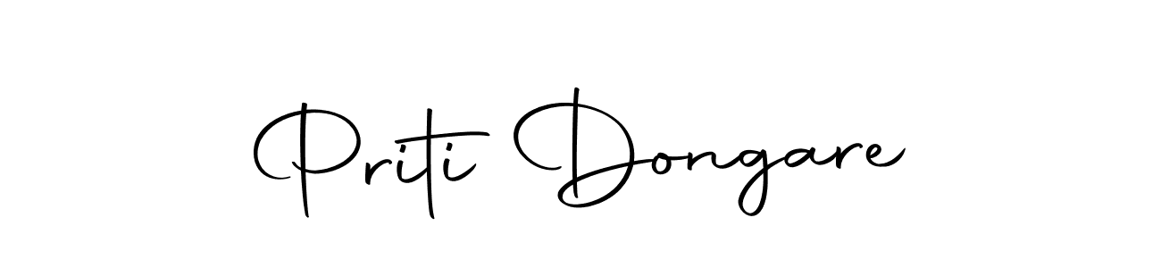 Make a short Priti Dongare signature style. Manage your documents anywhere anytime using Autography-DOLnW. Create and add eSignatures, submit forms, share and send files easily. Priti Dongare signature style 10 images and pictures png