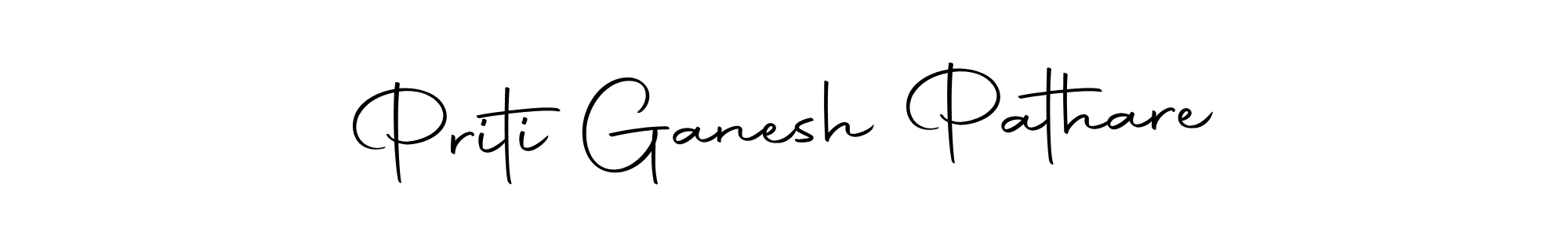 Also we have Priti Ganesh Pathare name is the best signature style. Create professional handwritten signature collection using Autography-DOLnW autograph style. Priti Ganesh Pathare signature style 10 images and pictures png