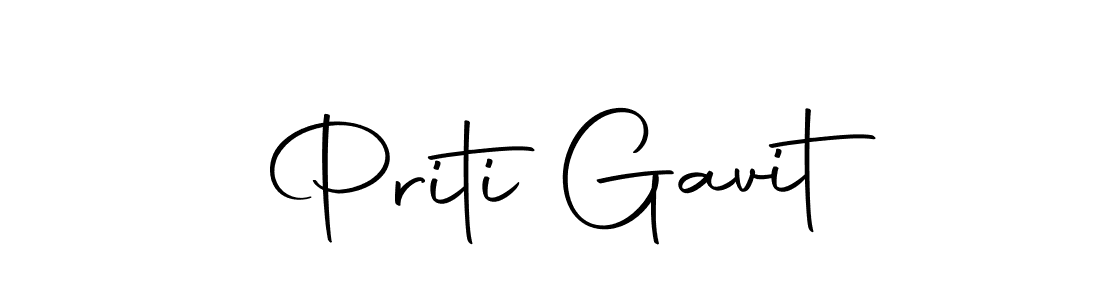 Design your own signature with our free online signature maker. With this signature software, you can create a handwritten (Autography-DOLnW) signature for name Priti Gavit. Priti Gavit signature style 10 images and pictures png