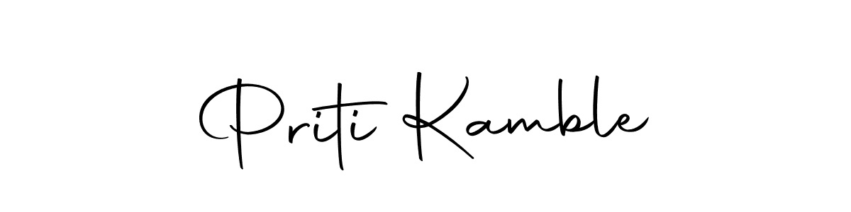 You should practise on your own different ways (Autography-DOLnW) to write your name (Priti Kamble) in signature. don't let someone else do it for you. Priti Kamble signature style 10 images and pictures png