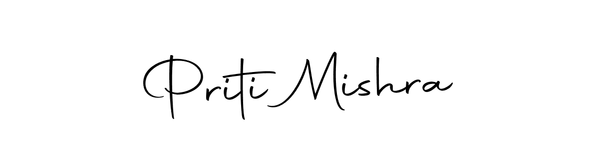 Make a beautiful signature design for name Priti Mishra. Use this online signature maker to create a handwritten signature for free. Priti Mishra signature style 10 images and pictures png