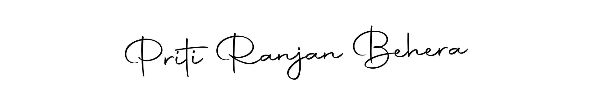 Create a beautiful signature design for name Priti Ranjan Behera. With this signature (Autography-DOLnW) fonts, you can make a handwritten signature for free. Priti Ranjan Behera signature style 10 images and pictures png