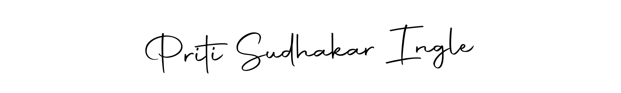 Design your own signature with our free online signature maker. With this signature software, you can create a handwritten (Autography-DOLnW) signature for name Priti Sudhakar Ingle. Priti Sudhakar Ingle signature style 10 images and pictures png