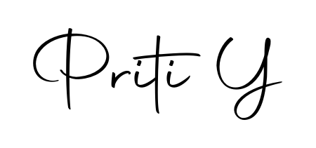 Elevate your brand with a stunning Priti Y eSignature. The Autography-DOLnW style provides a balanced, flowing aesthetic for everyday signing. Priti Y signature style 10 images and pictures png