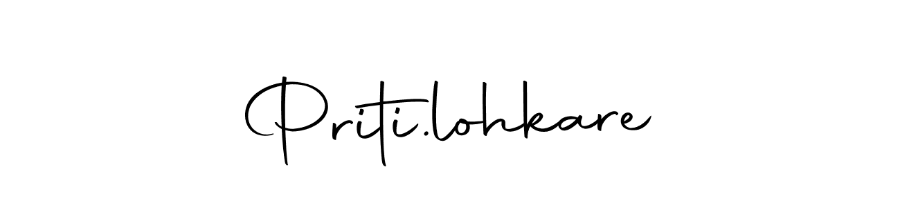 You should practise on your own different ways (Autography-DOLnW) to write your name (Priti.lohkare) in signature. don't let someone else do it for you. Priti.lohkare signature style 10 images and pictures png