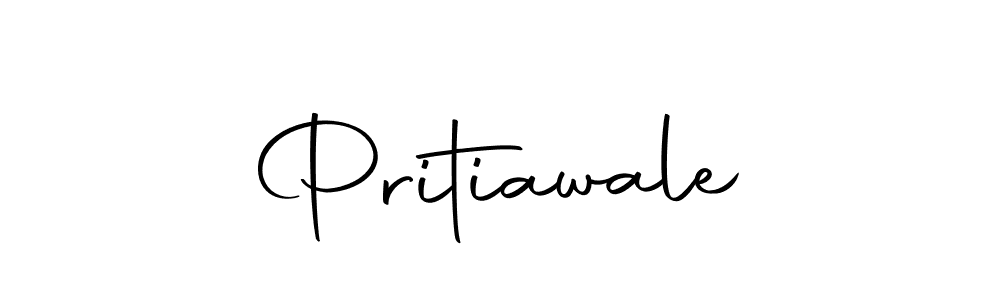 You should practise on your own different ways (Autography-DOLnW) to write your name (Pritiawale) in signature. don't let someone else do it for you. Pritiawale signature style 10 images and pictures png