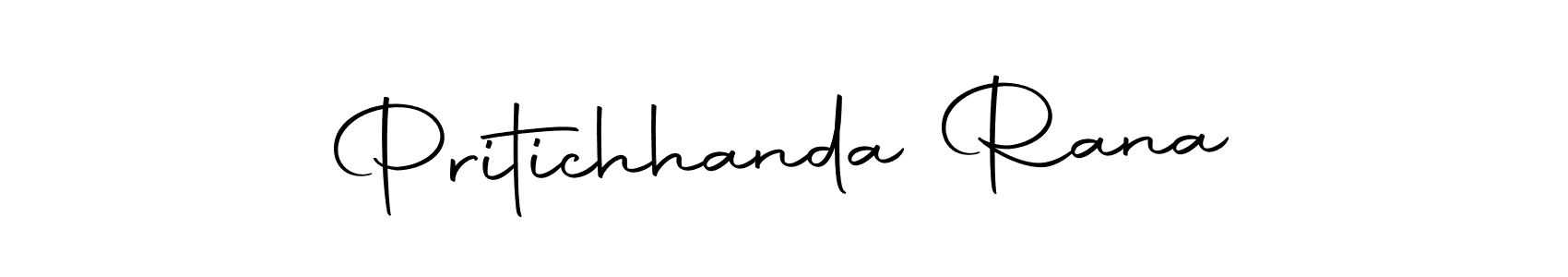 Create a beautiful signature design for name Pritichhanda Rana. With this signature (Autography-DOLnW) fonts, you can make a handwritten signature for free. Pritichhanda Rana signature style 10 images and pictures png