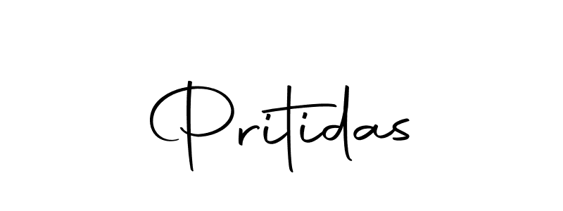 Design your own signature with our free online signature maker. With this signature software, you can create a handwritten (Autography-DOLnW) signature for name Pritidas. Pritidas signature style 10 images and pictures png