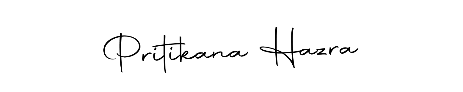 How to make Pritikana Hazra signature? Autography-DOLnW is a professional autograph style. Create handwritten signature for Pritikana Hazra name. Pritikana Hazra signature style 10 images and pictures png