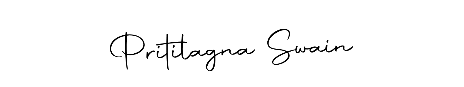 Make a beautiful signature design for name Pritilagna Swain. With this signature (Autography-DOLnW) style, you can create a handwritten signature for free. Pritilagna Swain signature style 10 images and pictures png