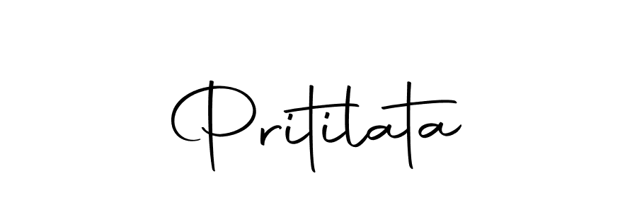 if you are searching for the best signature style for your name Pritilata. so please give up your signature search. here we have designed multiple signature styles  using Autography-DOLnW. Pritilata signature style 10 images and pictures png