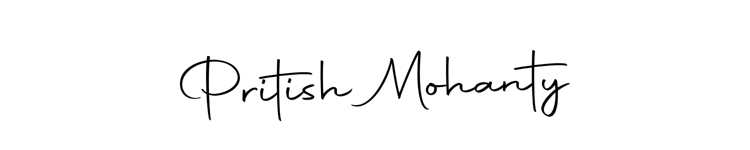 Make a beautiful signature design for name Pritish Mohanty. Use this online signature maker to create a handwritten signature for free. Pritish Mohanty signature style 10 images and pictures png
