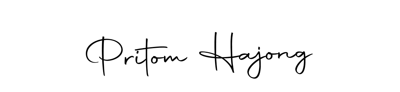 Use a signature maker to create a handwritten signature online. With this signature software, you can design (Autography-DOLnW) your own signature for name Pritom Hajong. Pritom Hajong signature style 10 images and pictures png