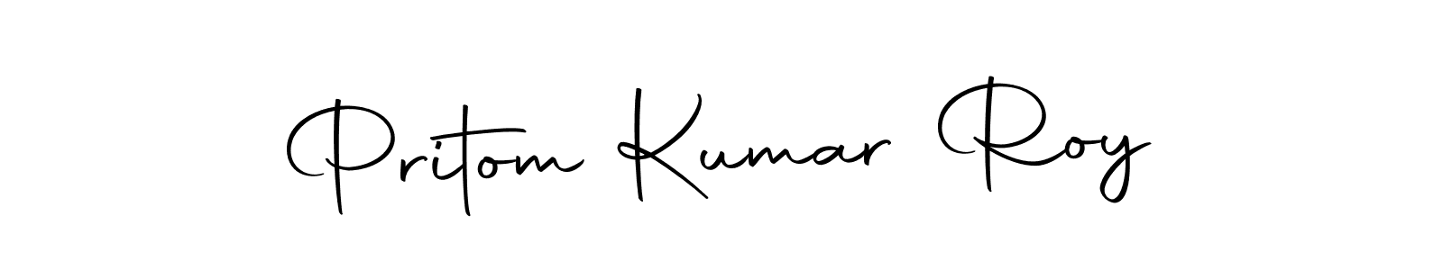 How to make Pritom Kumar Roy signature? Autography-DOLnW is a professional autograph style. Create handwritten signature for Pritom Kumar Roy name. Pritom Kumar Roy signature style 10 images and pictures png