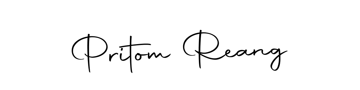Autography-DOLnW is a professional signature style that is perfect for those who want to add a touch of class to their signature. It is also a great choice for those who want to make their signature more unique. Get Pritom Reang name to fancy signature for free. Pritom Reang signature style 10 images and pictures png